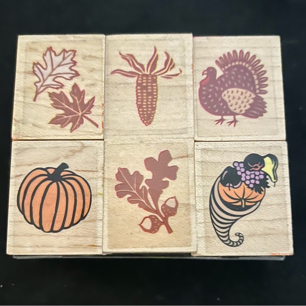 New Mini Fall Stamp Set - Picture 2 of 4